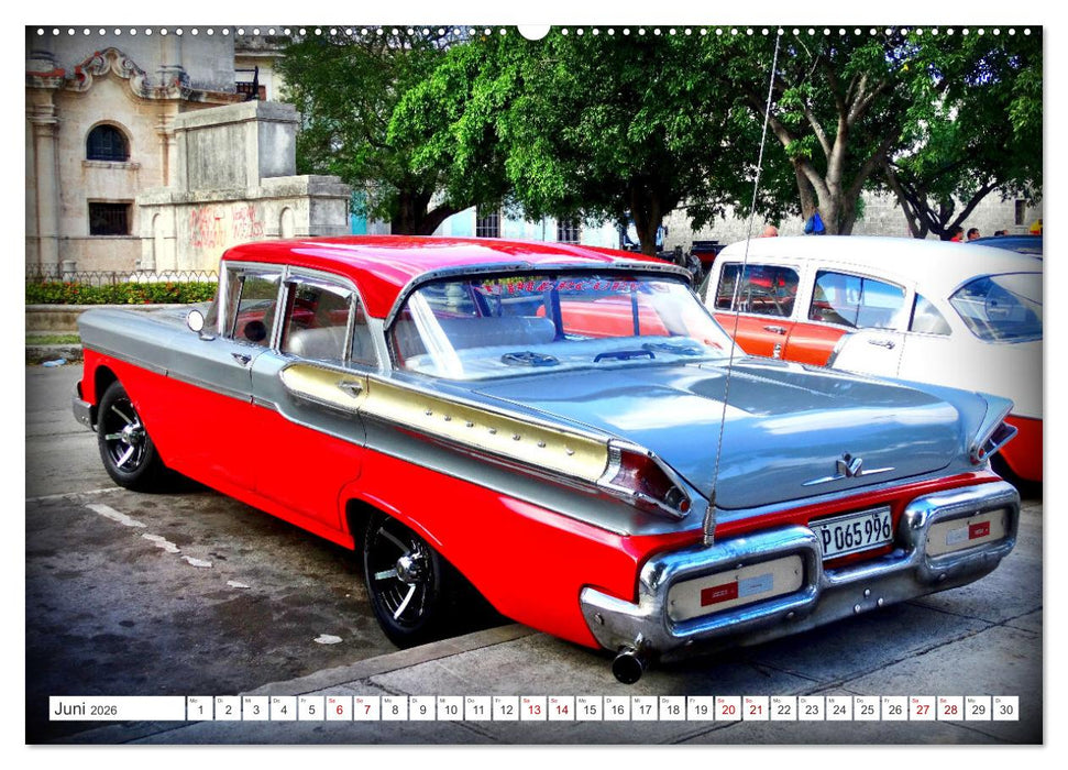 BEST OF MERCURY - US-Straßenkreuzer der 50er Jahre (CALVENDO Premium Wandkalender 2026)