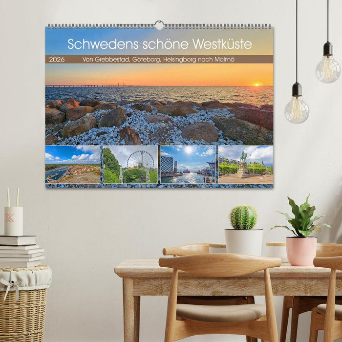 Schwedens schöne Westküste (CALVENDO Wandkalender 2026)