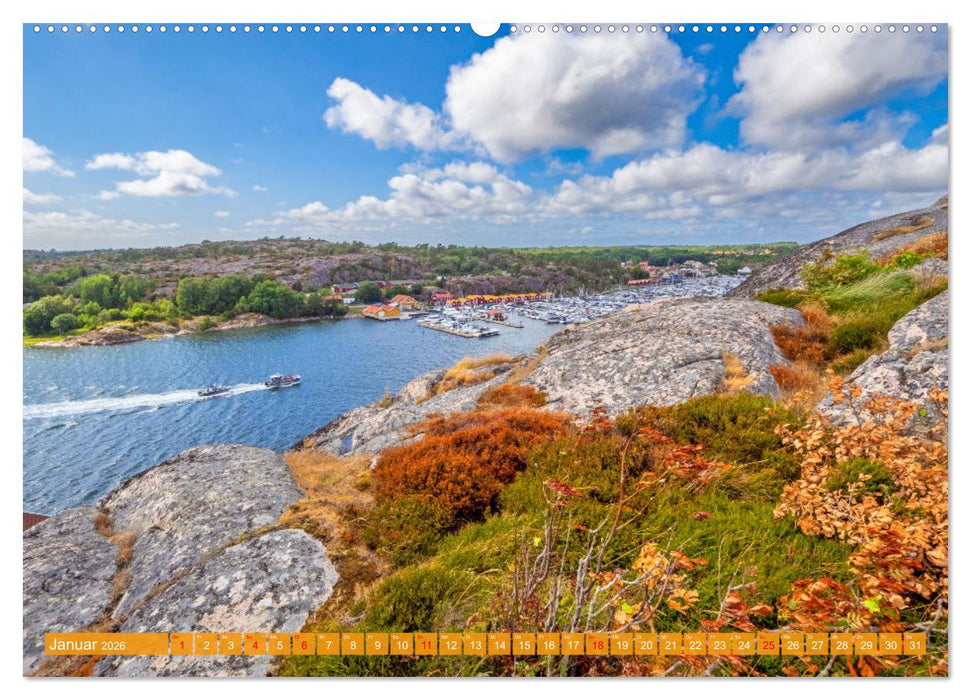 Schwedens schöne Westküste (CALVENDO Wandkalender 2026)