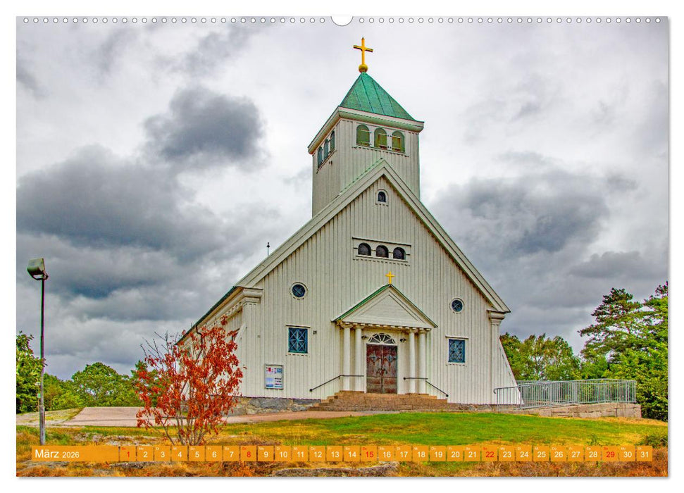 Schwedens schöne Westküste (CALVENDO Wandkalender 2026)