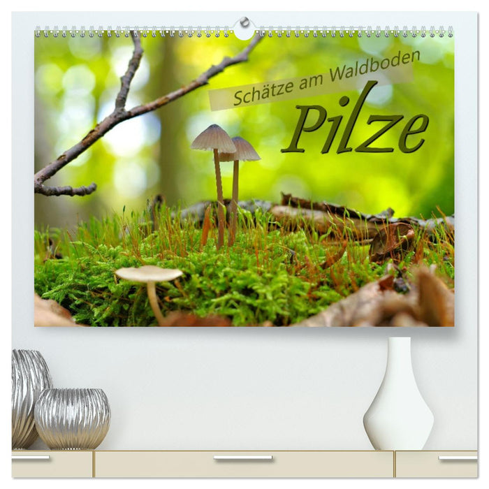 Pilze - Schätze am Waldboden (CALVENDO Premium Wandkalender 2026)
