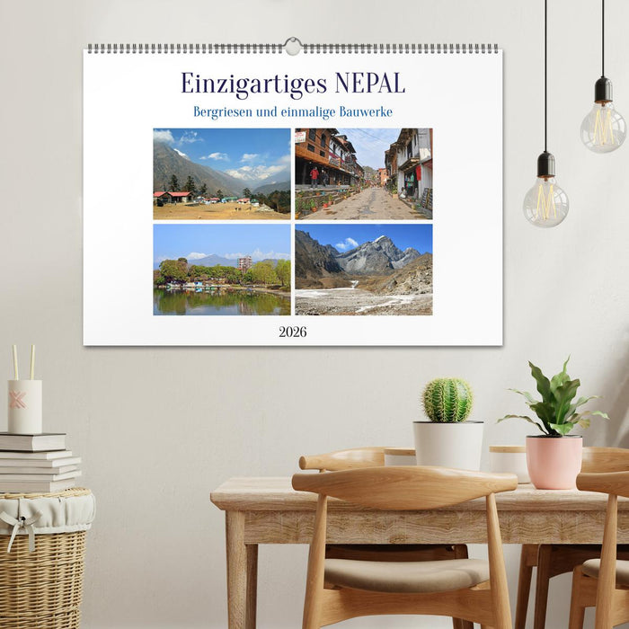 Einzigartiges NEPAL (CALVENDO Wandkalender 2026)