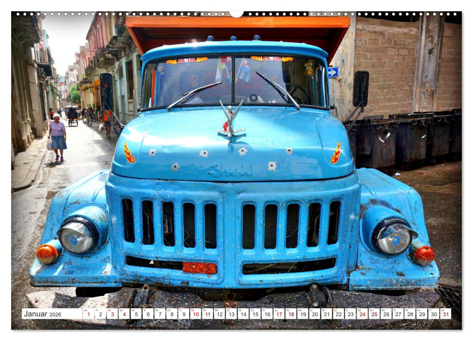 ZIL - Der LKW der UdSSR (CALVENDO Premium Wandkalender 2026)