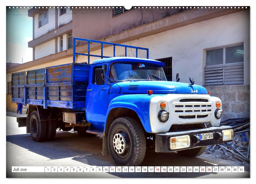 ZIL - Der LKW der UdSSR (CALVENDO Premium Wandkalender 2026)