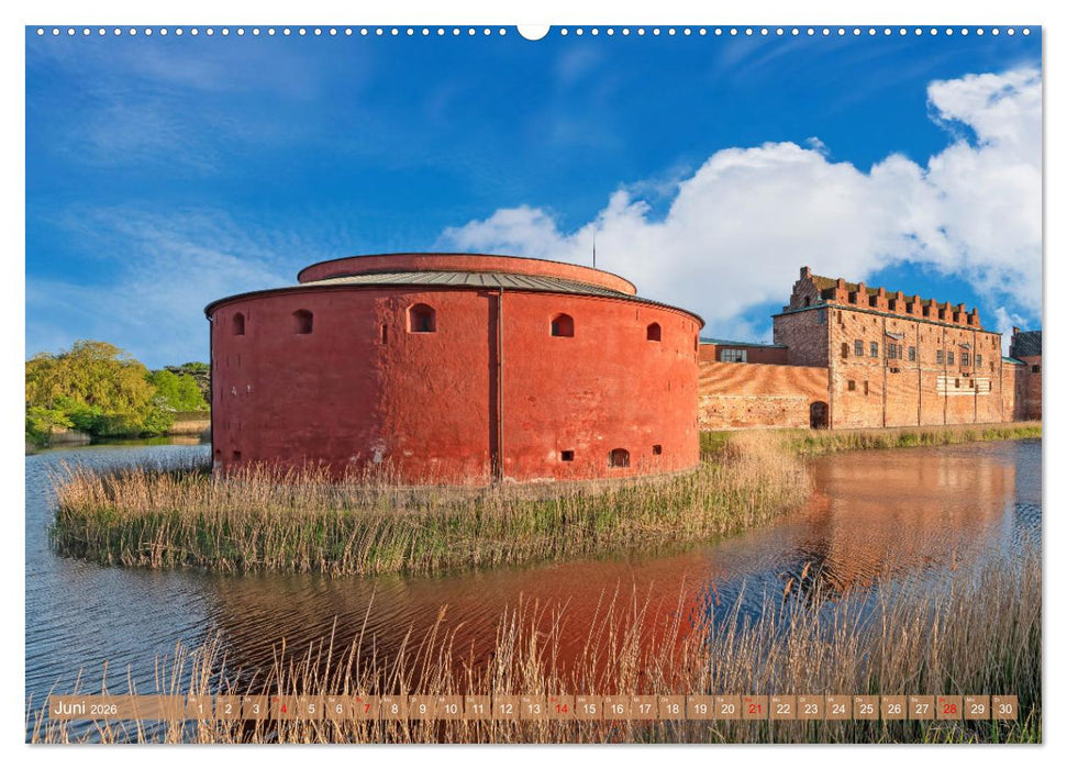 Malmö in Schweden (CALVENDO Premium Wandkalender 2026)