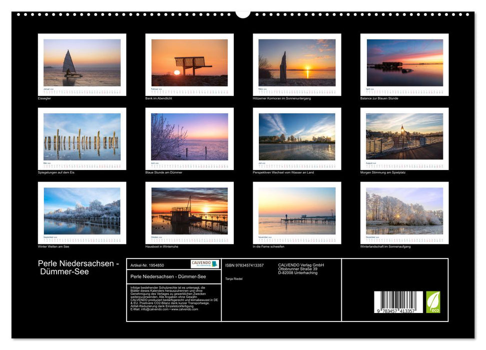 Perle Niedersachsen - Dümmer-See (CALVENDO Premium Wandkalender 2026)