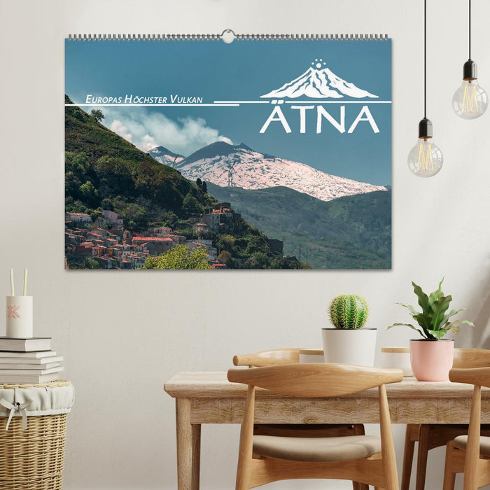 Ätna - Europas höchster Vulkan (CALVENDO Wandkalender 2026)