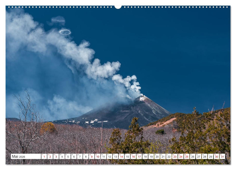 Ätna - Europas höchster Vulkan (CALVENDO Wandkalender 2026)