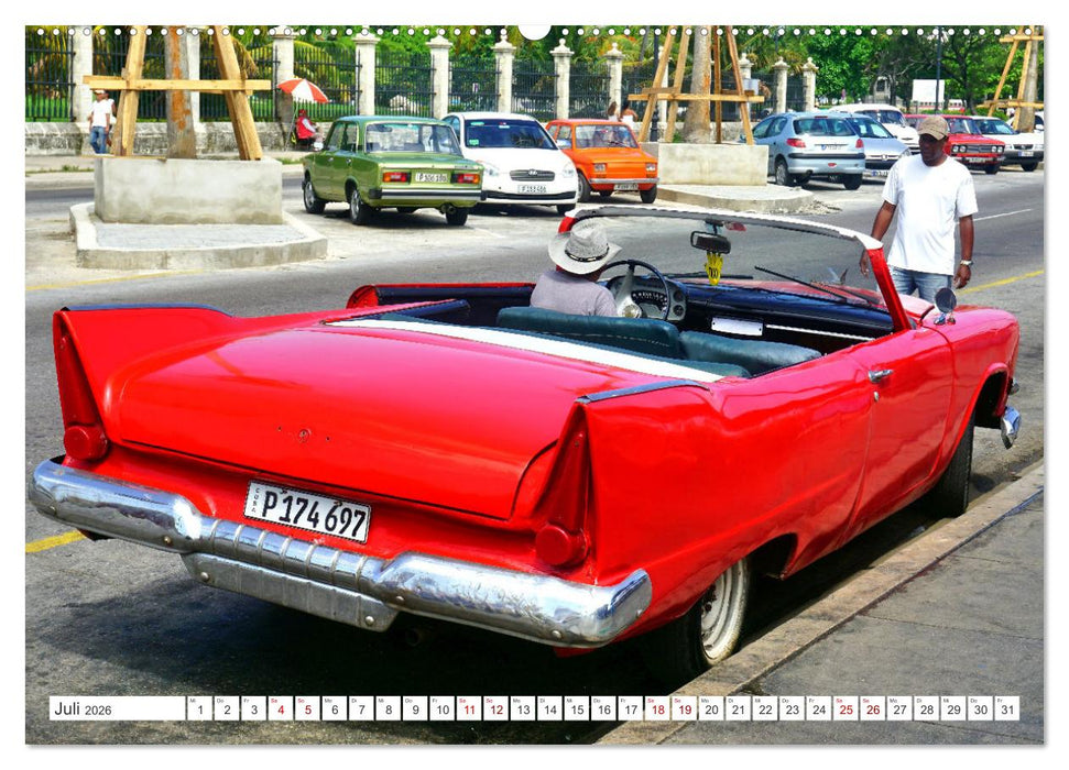 BEST OF PLYMOUTH - Schlachtschiffe auf Rädern (CALVENDO Premium Wandkalender 2026)