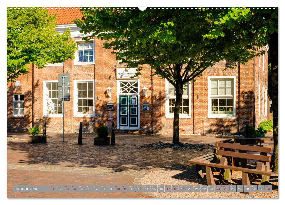 Ein Blick auf Dornum (CALVENDO Premium Wandkalender 2026)