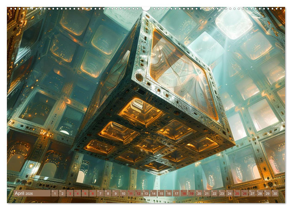 Architektonische Unmöglichkeiten (CALVENDO Premium Wandkalender 2026)