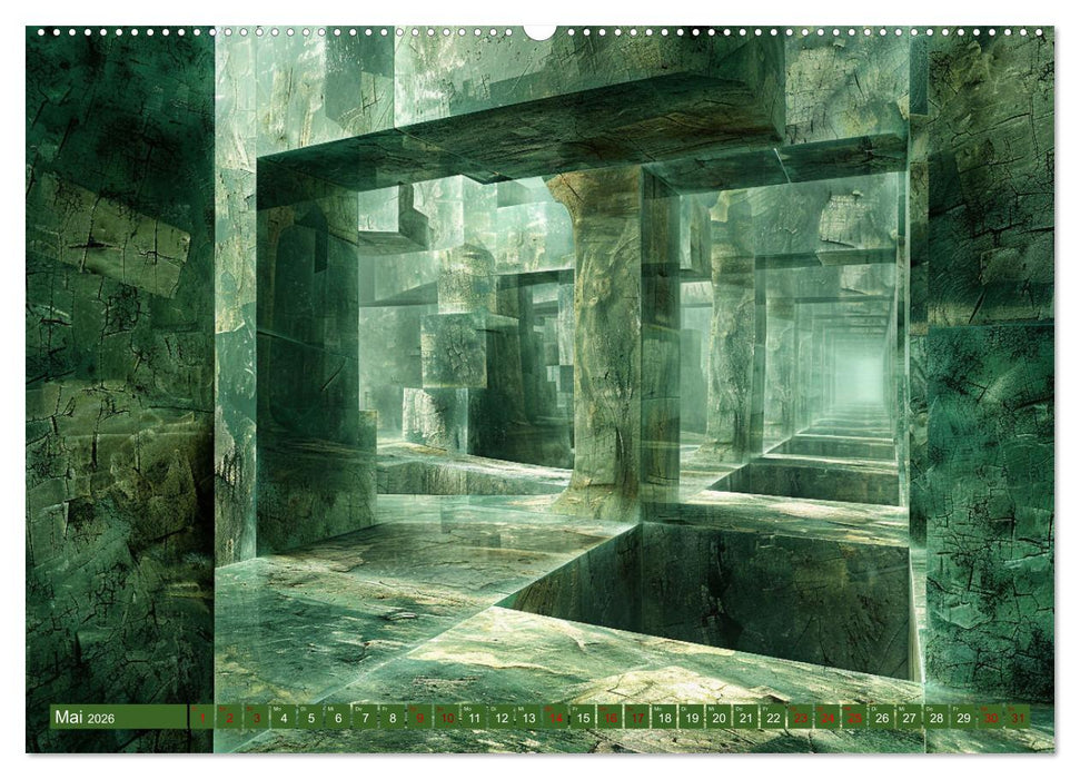 Architektonische Unmöglichkeiten (CALVENDO Premium Wandkalender 2026)