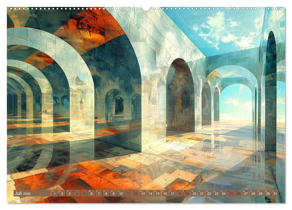 Architektonische Unmöglichkeiten (CALVENDO Premium Wandkalender 2026)