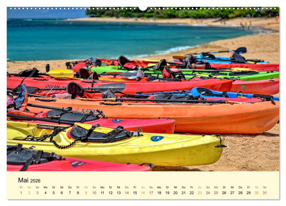 Kajak Abenteuer (CALVENDO Premium Wandkalender 2026)