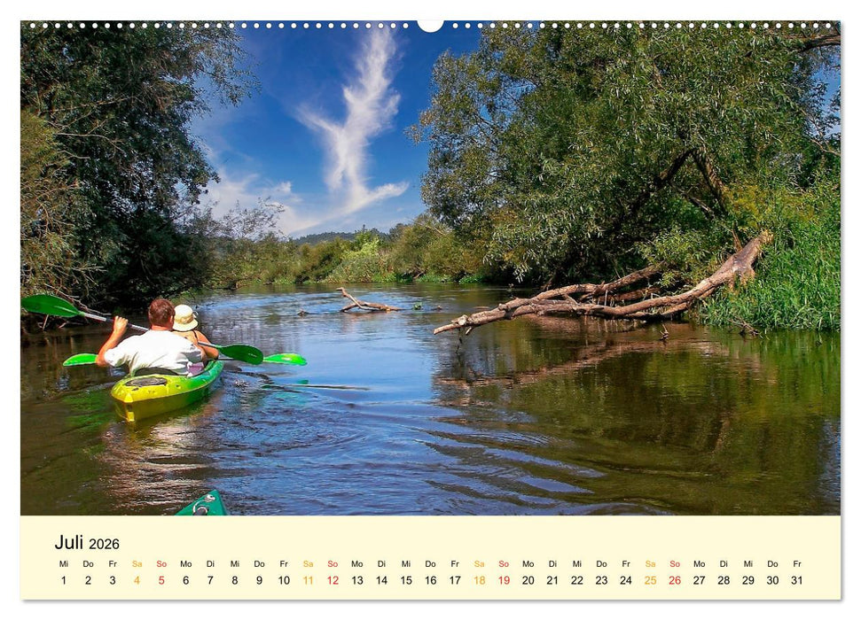 Kajak Abenteuer (CALVENDO Premium Wandkalender 2026)