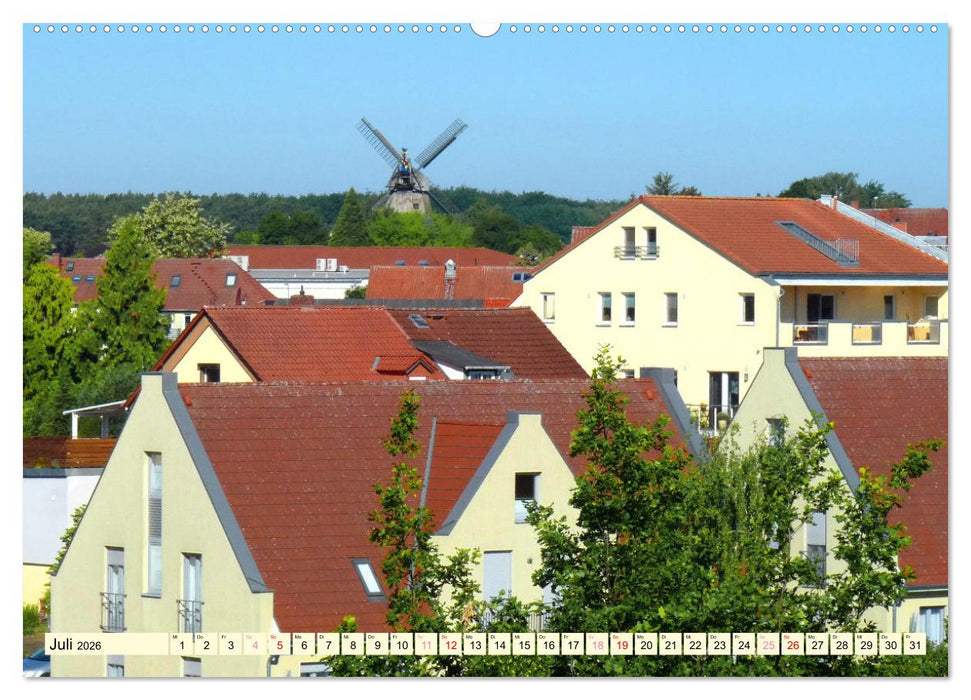 An der Mecklenburgischen Seenplatte Malchow und Waren/Müritz (CALVENDO Premium Wandkalender 2026)