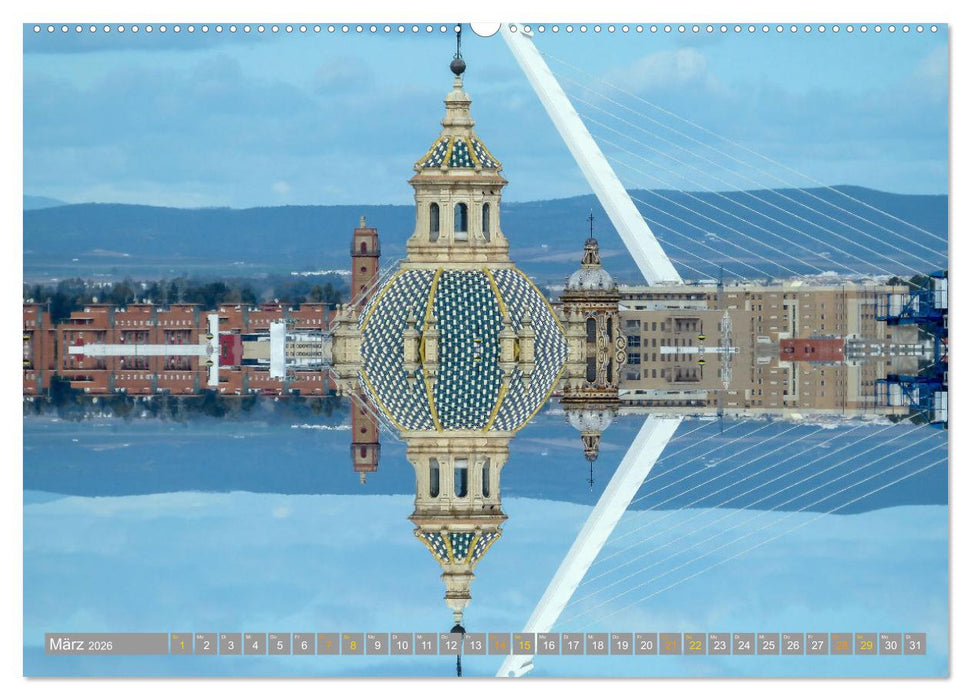 Städte im Spiegel (CALVENDO Premium Wandkalender 2026)