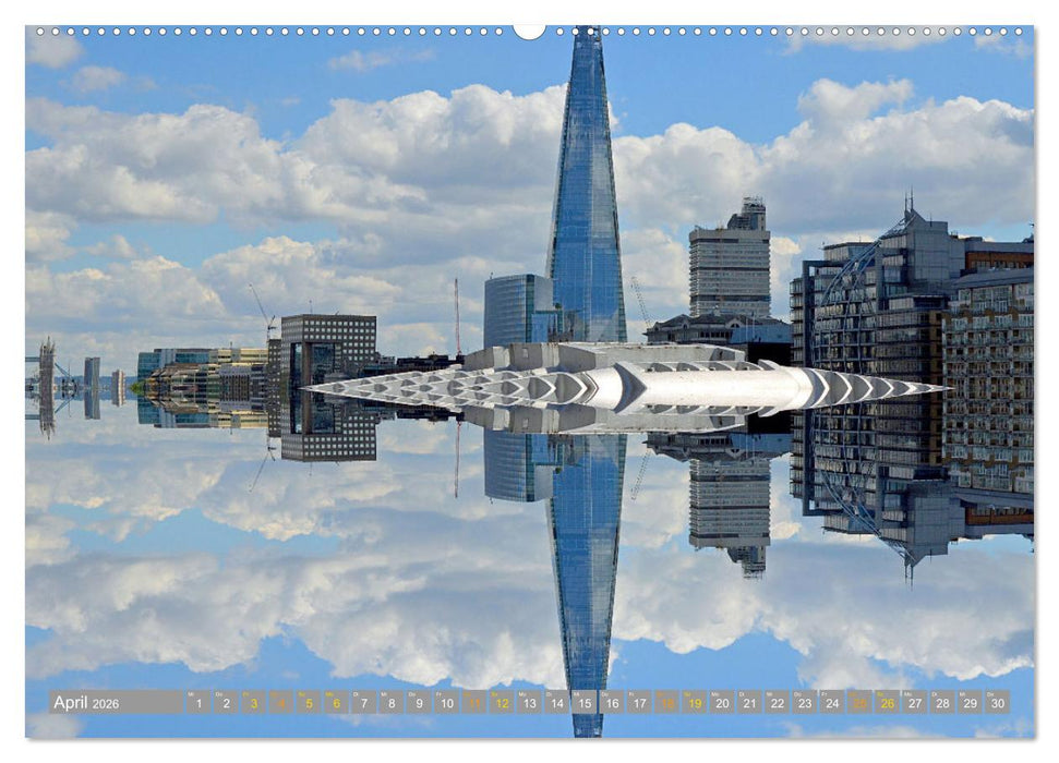 Städte im Spiegel (CALVENDO Premium Wandkalender 2026)