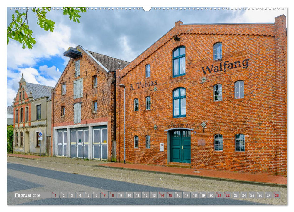 Ein Blick auf Brake (CALVENDO Premium Wandkalender 2026)