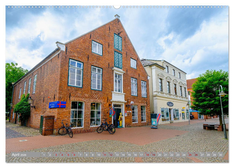 Ein Blick auf Brake (CALVENDO Premium Wandkalender 2026)