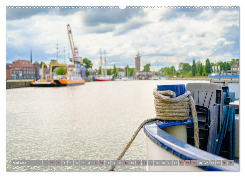 Ein Blick auf Brake (CALVENDO Premium Wandkalender 2026)