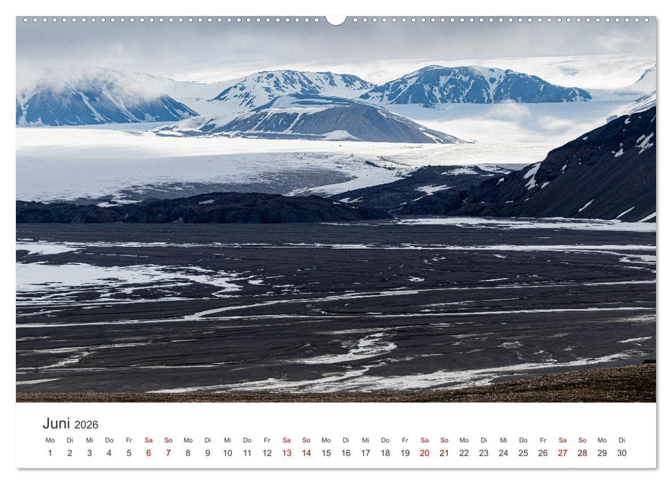 Spitzbergen - Eis, Eisbären und mehr (CALVENDO Premium Wandkalender 2026)