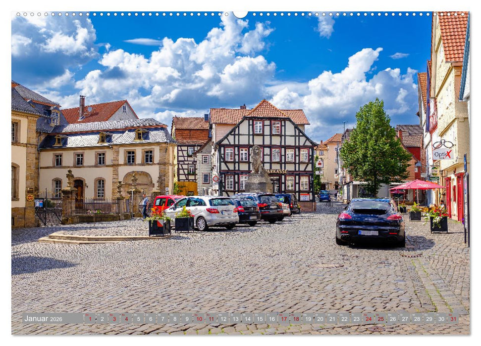 Ein Blick auf Lauterbach in Hessen (CALVENDO Premium Wandkalender 2026)