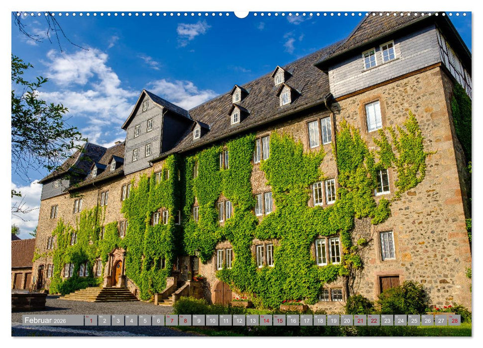 Ein Blick auf Lauterbach in Hessen (CALVENDO Premium Wandkalender 2026)