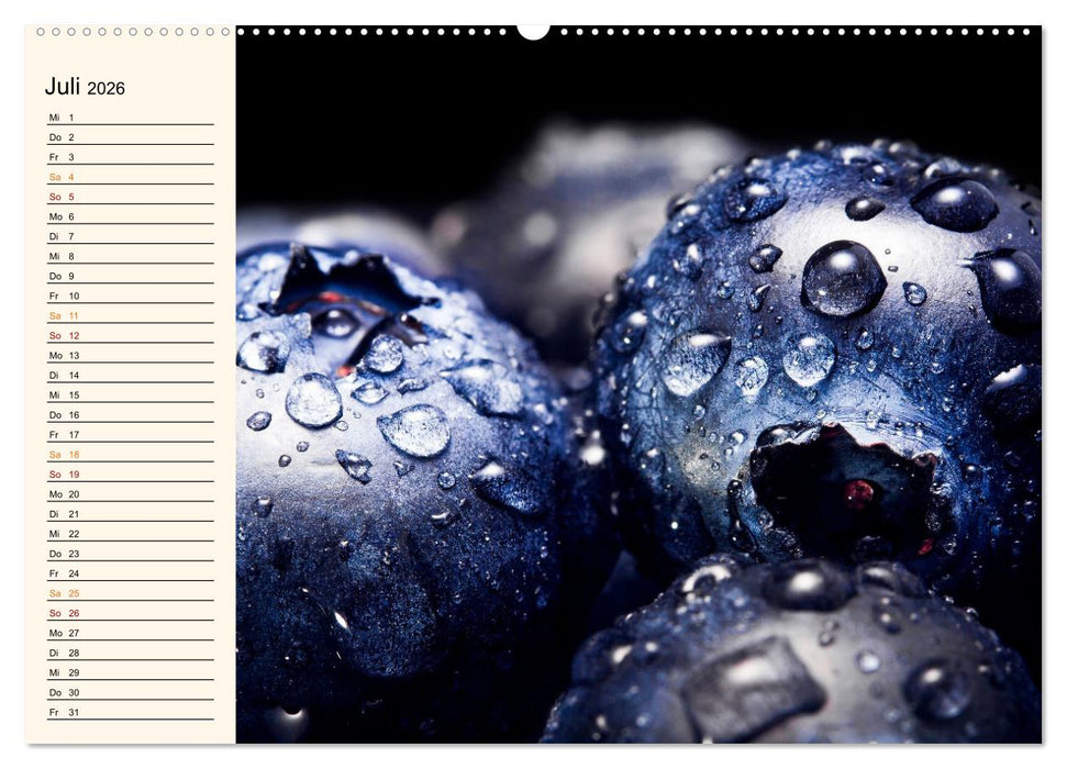 Früchte-Galerie (CALVENDO Premium Wandkalender 2026)