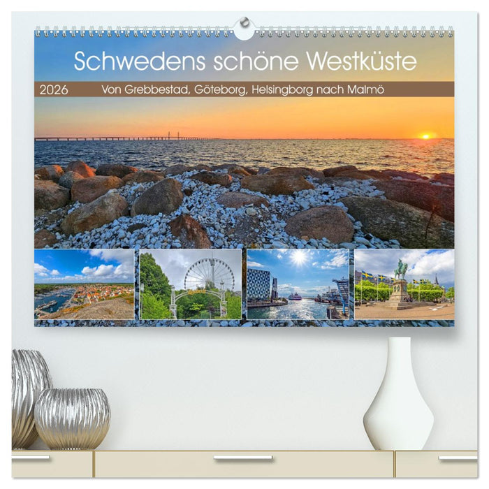 Schwedens schöne Westküste (CALVENDO Premium Wandkalender 2026)