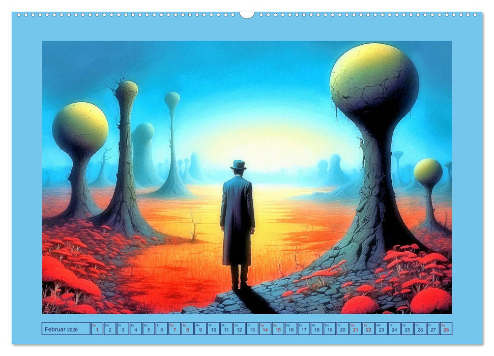 Wundersame Wurzelwelten (CALVENDO Wandkalender 2026)