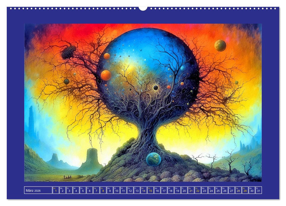 Wundersame Wurzelwelten (CALVENDO Wandkalender 2026)