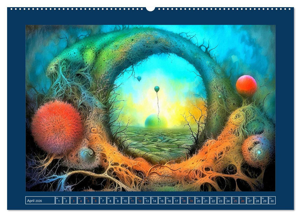 Wundersame Wurzelwelten (CALVENDO Wandkalender 2026)