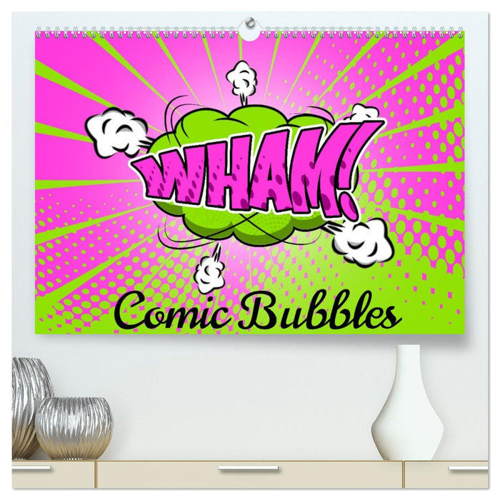 Comic Bubbles (CALVENDO Premium Wandkalender 2026)