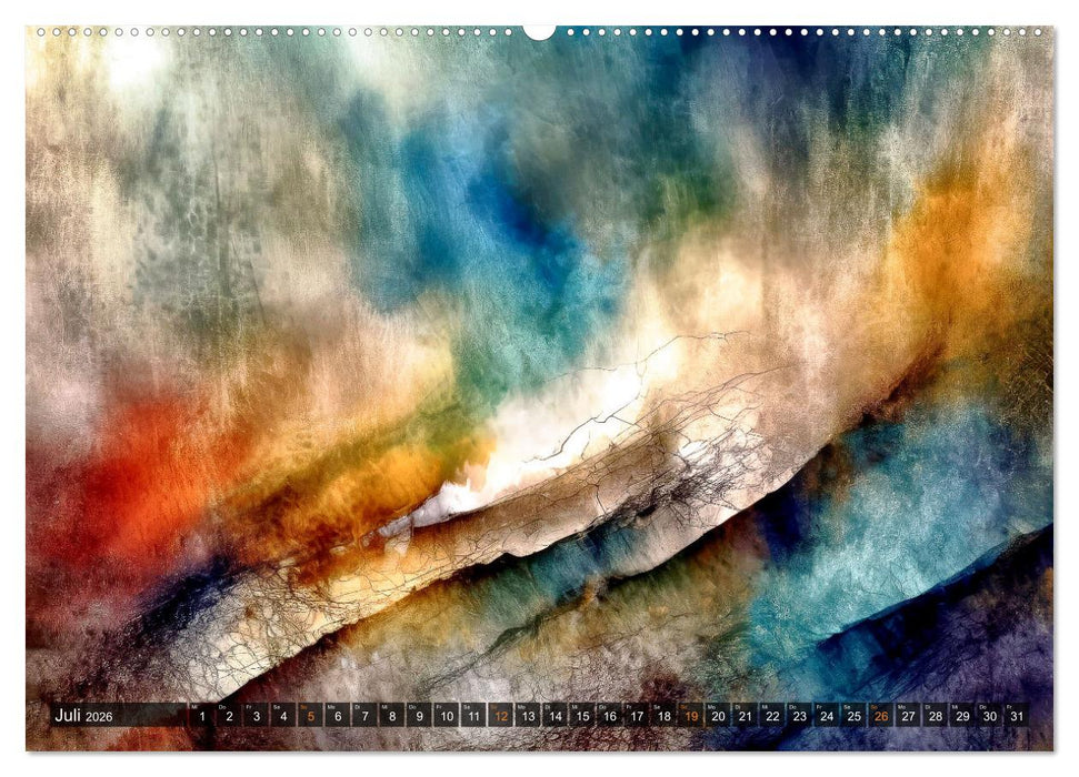 Spiel der Farben und Formen (CALVENDO Premium Wandkalender 2026)