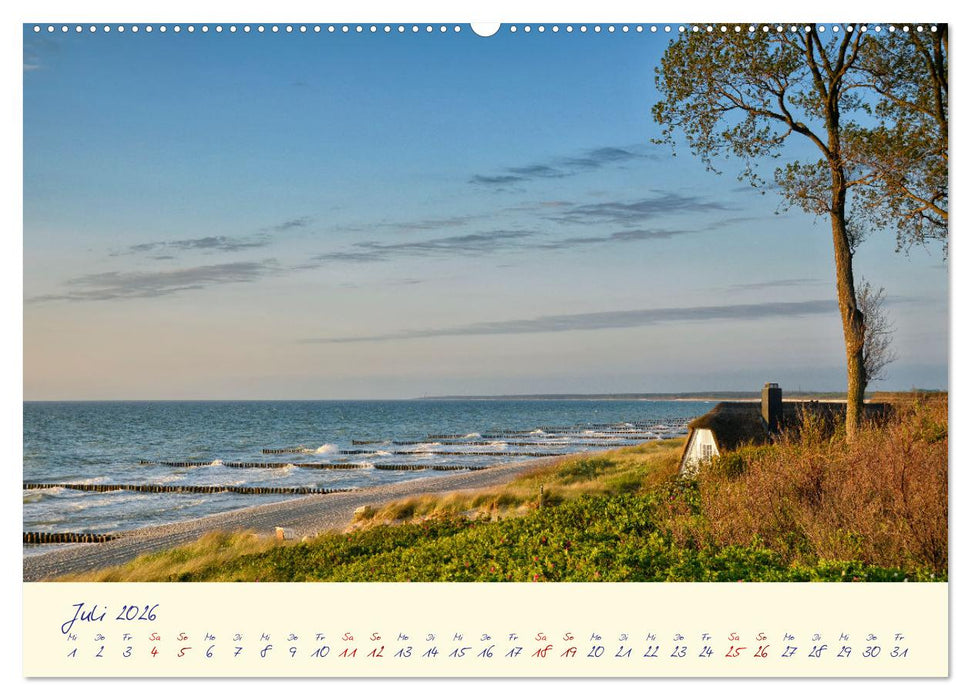 OSTSEEGLÜCK - Glücksmomente auf dem Darß (CALVENDO Premium Wandkalender 2026)