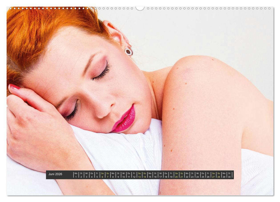 Sleepy Beauty (CALVENDO Premium Wandkalender 2026)