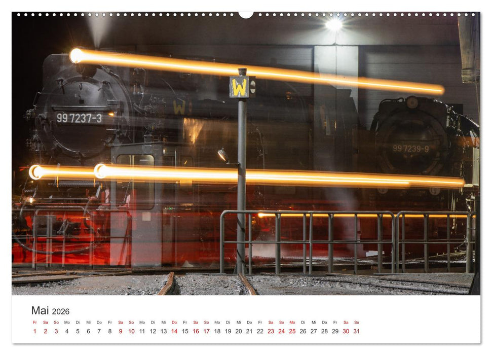 Ein ganzes Jahr unter Volldampf! (CALVENDO Premium Wandkalender 2026)
