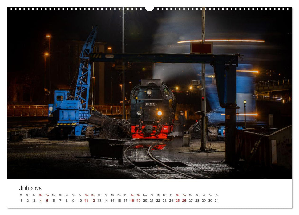 Ein ganzes Jahr unter Volldampf! (CALVENDO Premium Wandkalender 2026)