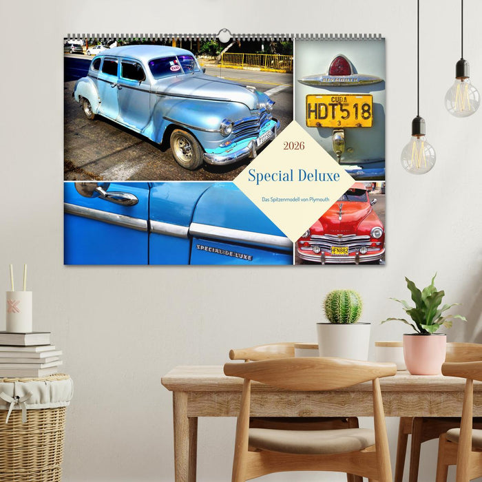 Special Deluxe - Das Spitzenmodell von Plymouth (CALVENDO Wandkalender 2026)