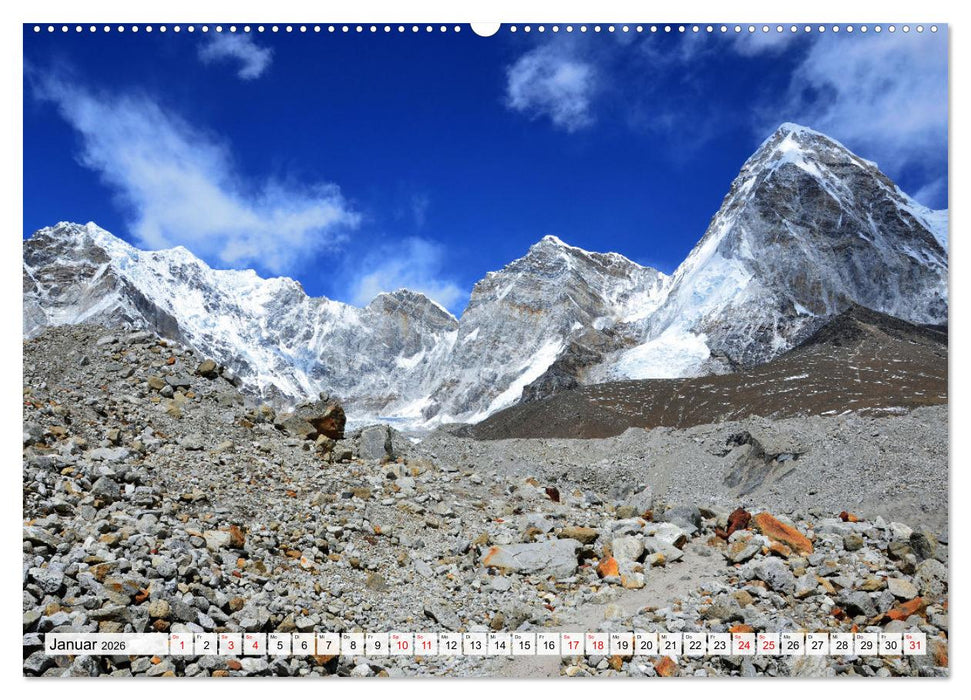 Einzigartiges NEPAL (CALVENDO Premium Wandkalender 2026)