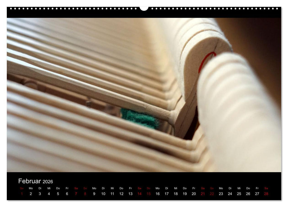 Klavier Momente (CALVENDO Premium Wandkalender 2026)