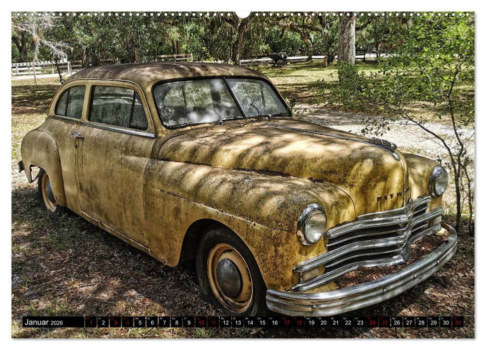 Florida Junk Cars (CALVENDO Premium Wandkalender 2026)