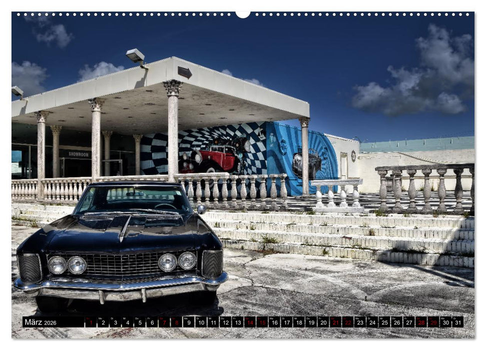 Florida Junk Cars (CALVENDO Premium Wandkalender 2026)