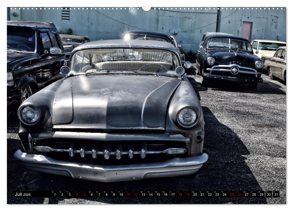 Florida Junk Cars (CALVENDO Premium Wandkalender 2026)