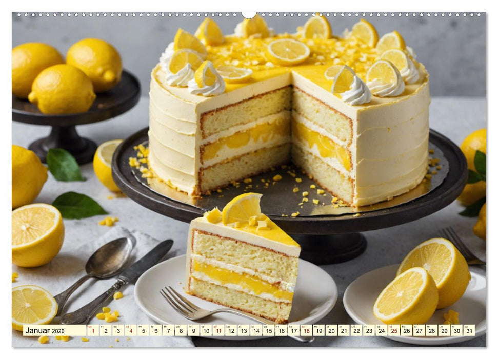 Das Auge isst mit - Süße Verführung (CALVENDO Wandkalender 2026)