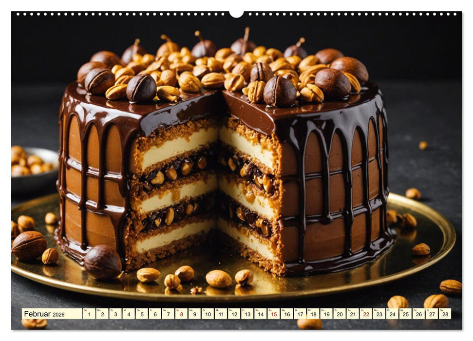 Das Auge isst mit - Süße Verführung (CALVENDO Wandkalender 2026)