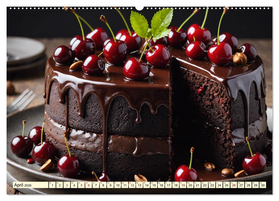Das Auge isst mit - Süße Verführung (CALVENDO Wandkalender 2026)
