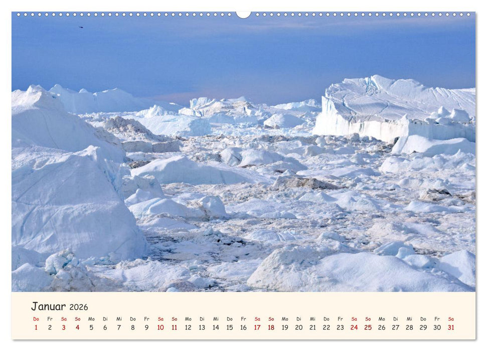 Grönland Faszinierend atemberaubend grandios (CALVENDO Premium Wandkalender 2026)