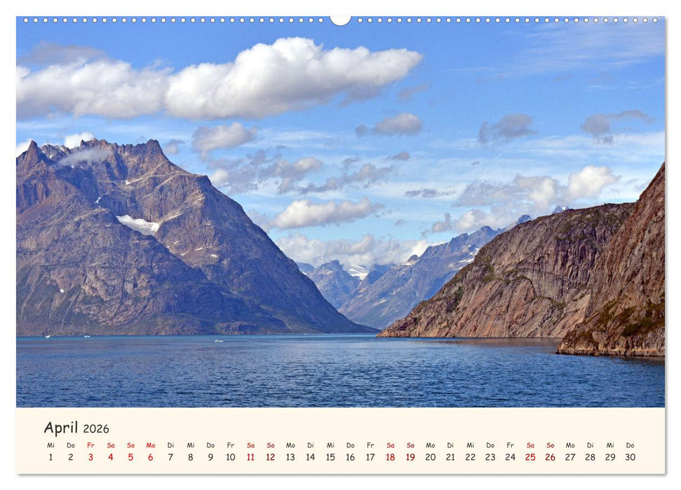Grönland Faszinierend atemberaubend grandios (CALVENDO Premium Wandkalender 2026)